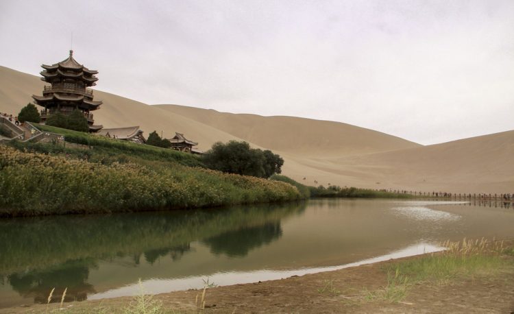 china, gansu, dunhuang