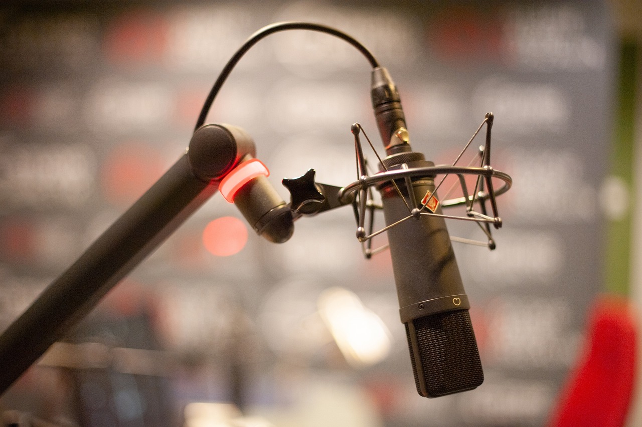 microphone, radio, mic